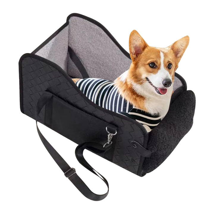 Autositz Für Hunde | Unter 6,4kg Konsole Autositz für Hunde - Tragbarer Kissen Sitzverstärker Transp