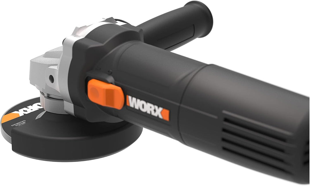 WORX WX718 Winkelschleifer 900W – Kompaktes Schleifgerät mit verstellbarem Griff & vibrationsfreiem