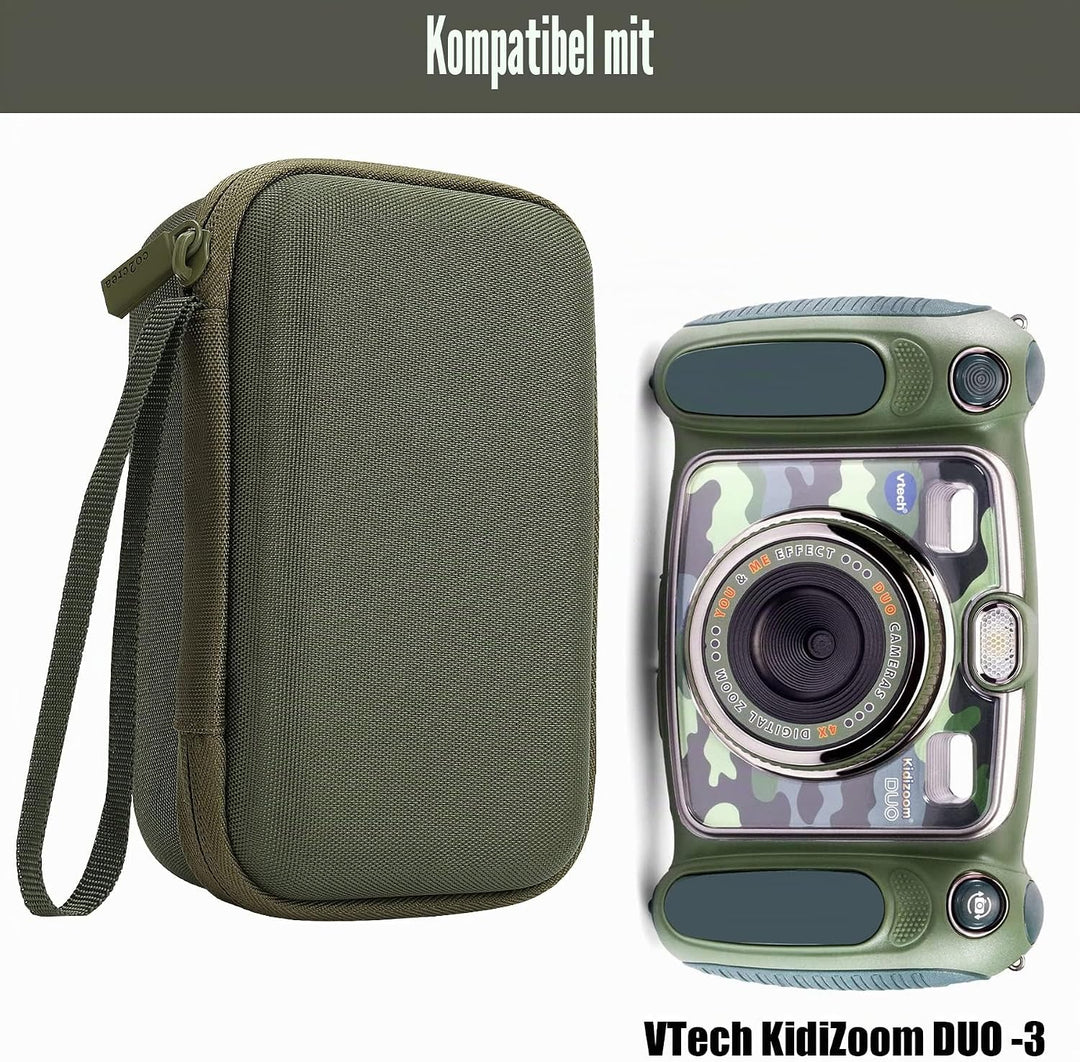 co2CREA Hart Reise Schutz Hülle Etui Tasche für VTech Kidizoom Duo/Duo DX/Duo Deluxe/Twist/Pix/Pix P