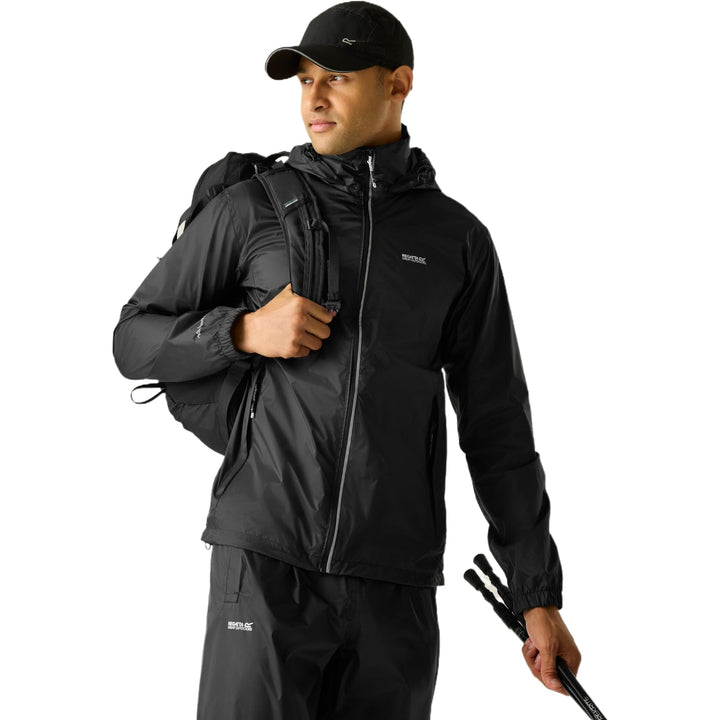 Regatta Herren-Jacke Lyle Iv, wasserdicht S Schwarz, S Schwarz