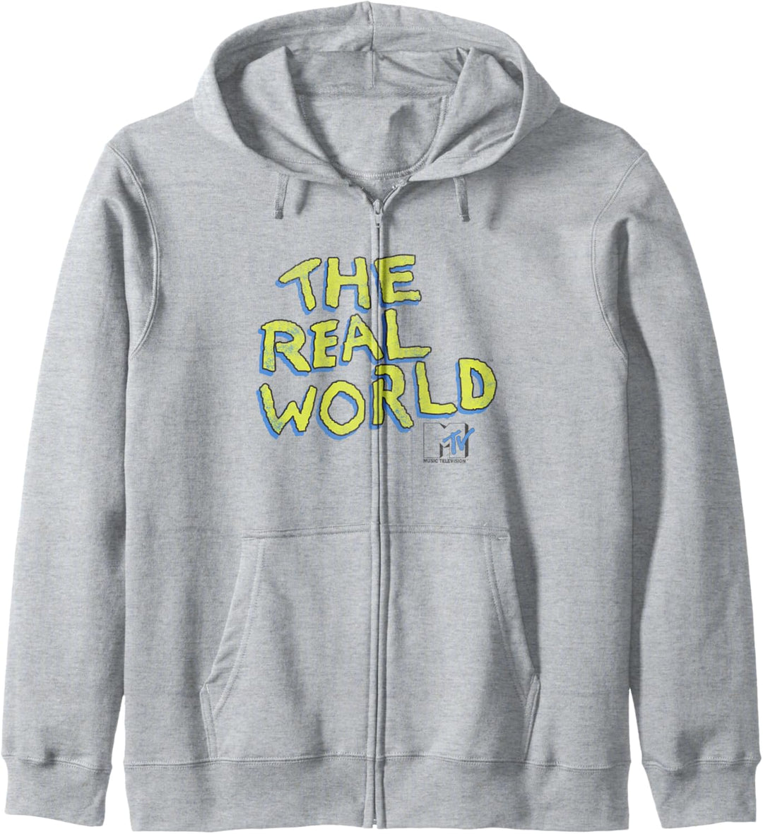 MTV Distressed The Real World Logo Kapuzenjacke