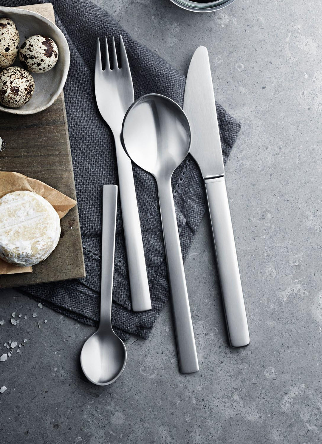 Georg Jensen GJ 281955 New York Messer Matt, Edelstahl, stainless steel, 4,2 x 7,1 x 26,6 cm