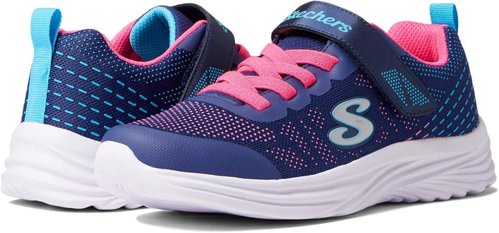 Skechers Dreamy Dancer Radiant Rogue Sneaker 37 EU Navy Hot Pink Mesh Multi Trim, 37 EU Navy Hot Pin