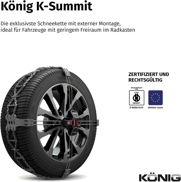 KÖNIG K-Summit K11 - Schneeketten, K11
