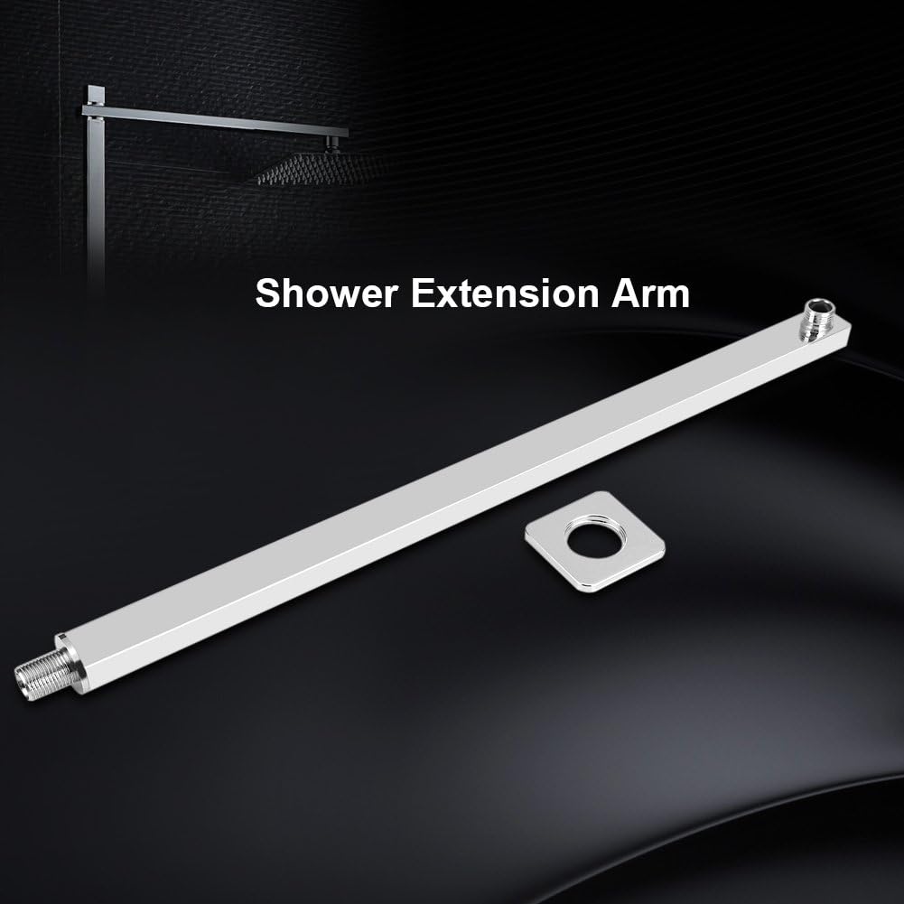 Arm Duscharm, 60cm Edelstahlkonstruktion Wandmontage Dusche Verlängerungsarm Badaufsatz