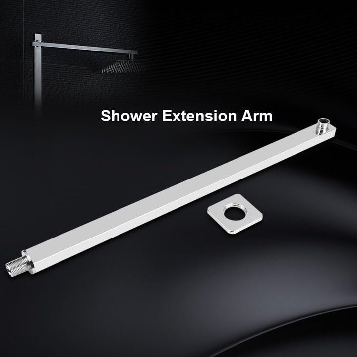 Arm Duscharm, 60cm Edelstahlkonstruktion Wandmontage Dusche Verlängerungsarm Badaufsatz