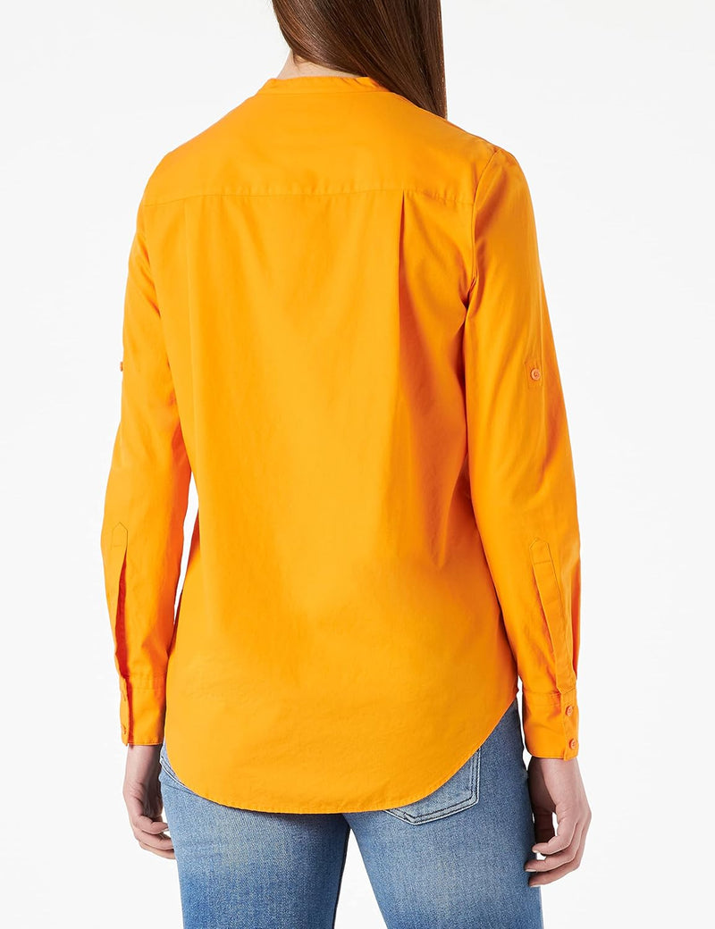 BOSS Damen C_Befelize_19 Bluse, Medium Orange815, 32