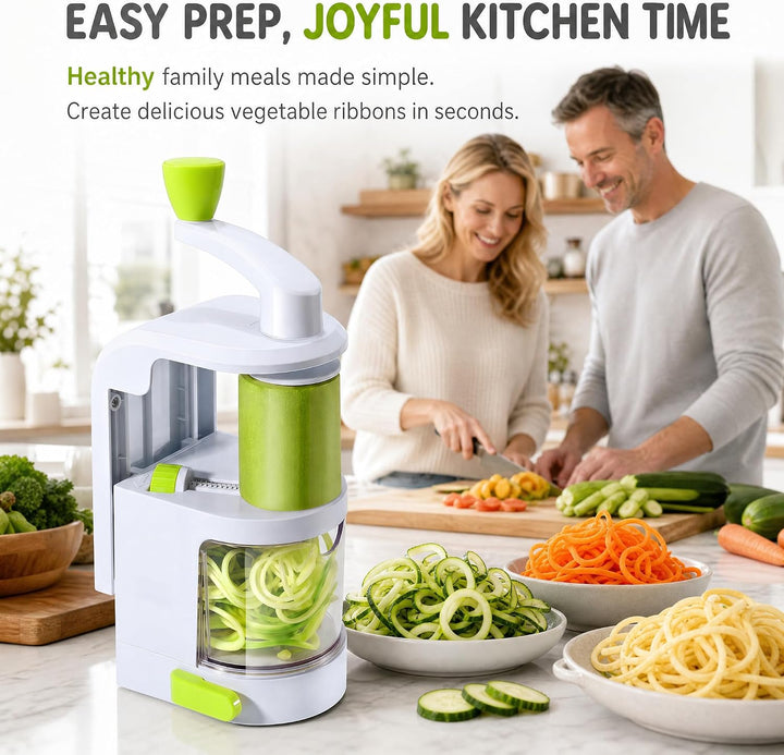 Multifunktion Spiralschneider Gemüse, 4in1 zucchini nudeln spiralschneider | spiralschneider kartoff