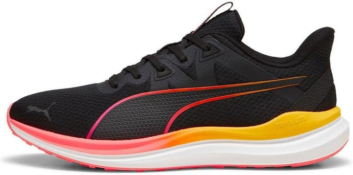 PUMA Unisex Reflect Lite Trail Road Running Shoe 37.5 EU Puma Black Sun Stream, 37.5 EU Puma Black S