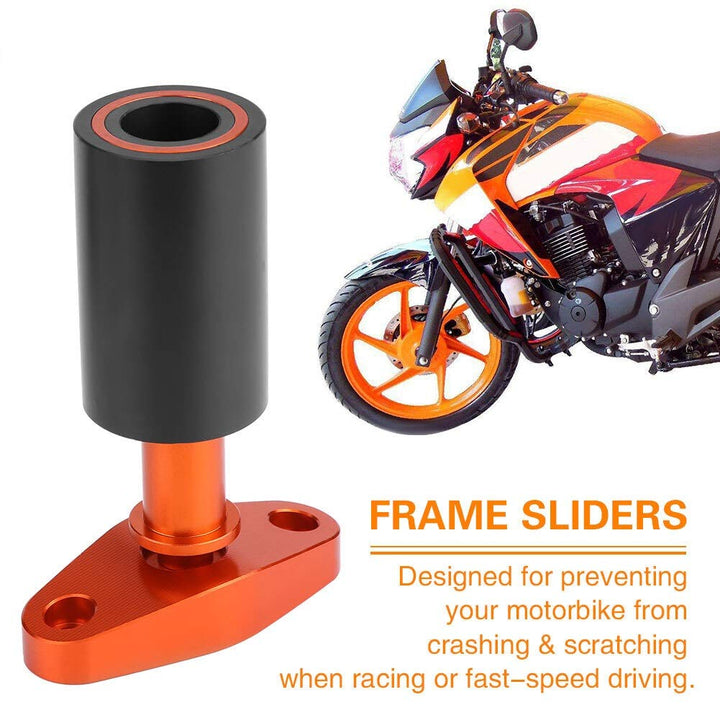 KSTE Motorrad CNC Sturzpads Anti-Crash Pad Fallen-Schutz for KTM Duke 125 200 390 12-15