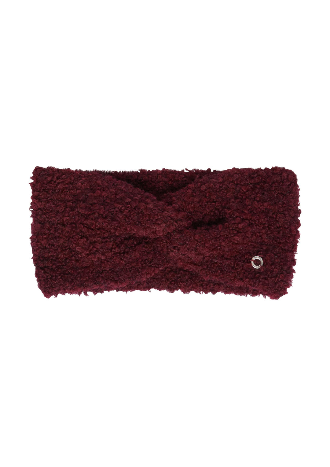 s.Oliver Stirnband aus Bouclé-Strick mit Twist-Detail Einheitsgrösse 3902_bordeaux, Einheitsgrösse 3