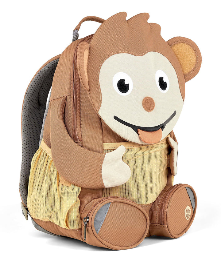 Affenzahn Kinderrucksack Grosser Freund | Kindergartenrucksack für Kinder von 3 bis 5 Jahren mit fun