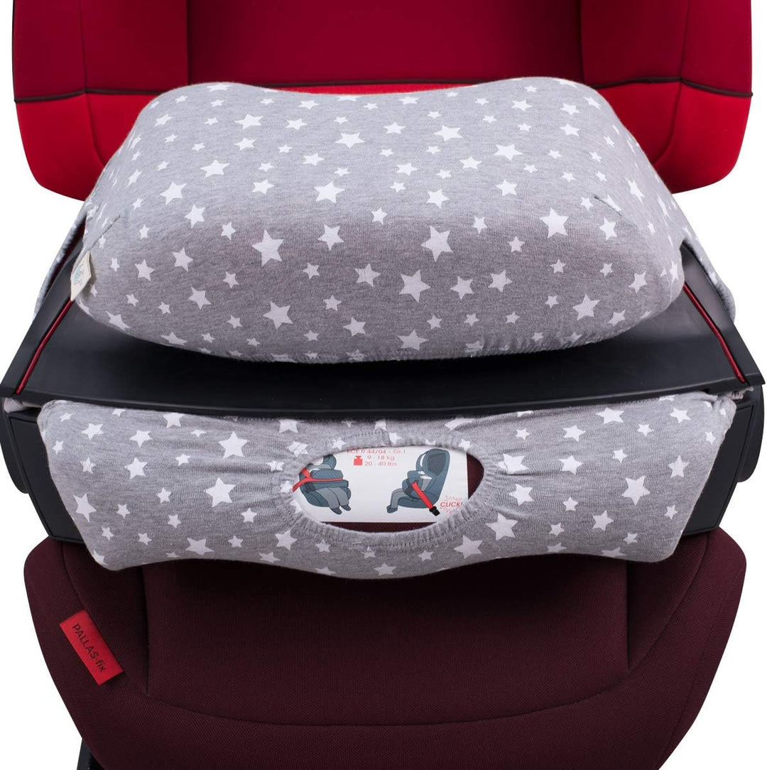JYOKO Kids Bezug für Zubehör kompatibel mit Cybex Pallas Fix (White Star), White Star