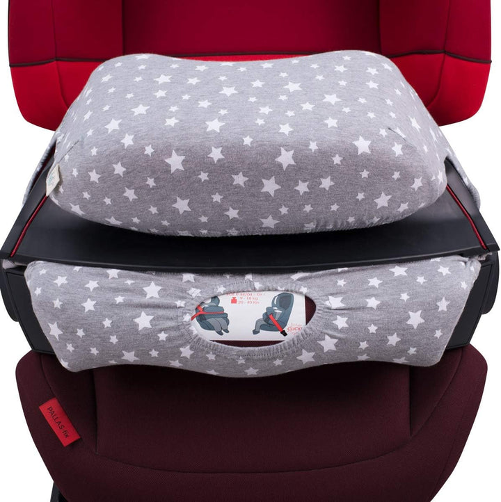 JYOKO Kids Bezug für Zubehör kompatibel mit Cybex Pallas Fix (White Star), White Star