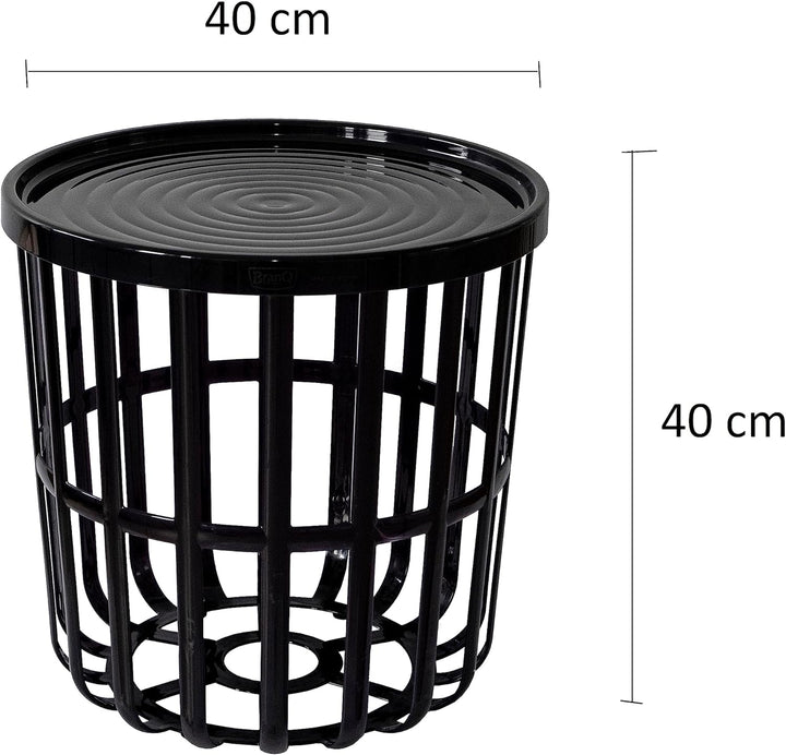 BranQ - Home essential, Designer-, funktionaler und moderner Kaffeetisch Zen, aus hochwertigem BPA-f