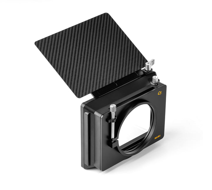 NiSi C5 Matte Box Starter Kit - C5 Matte Box, Filter Tray und Adapterring, kompatibel mit Kameraobje