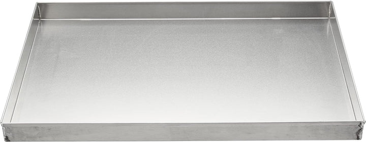Pentole Agnelli Backform und Pizza, rechteckig, aus Aluminiumlegierung 3003, mit geraden Kanten, 60