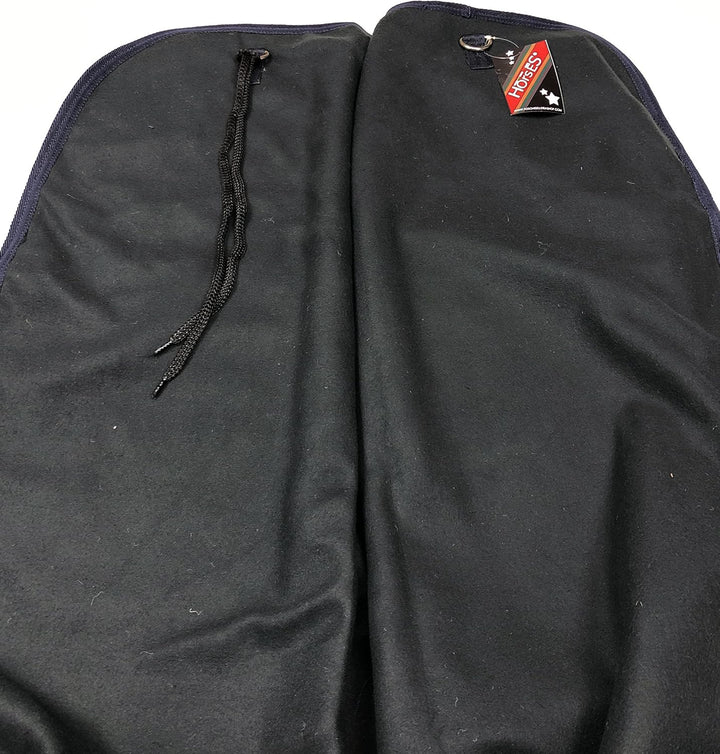 Horses, Pferdedecken Waterproof Warm, Wasserdicht, Weich, Bequem und Warm, Langlebig, Blau, 128 cm B