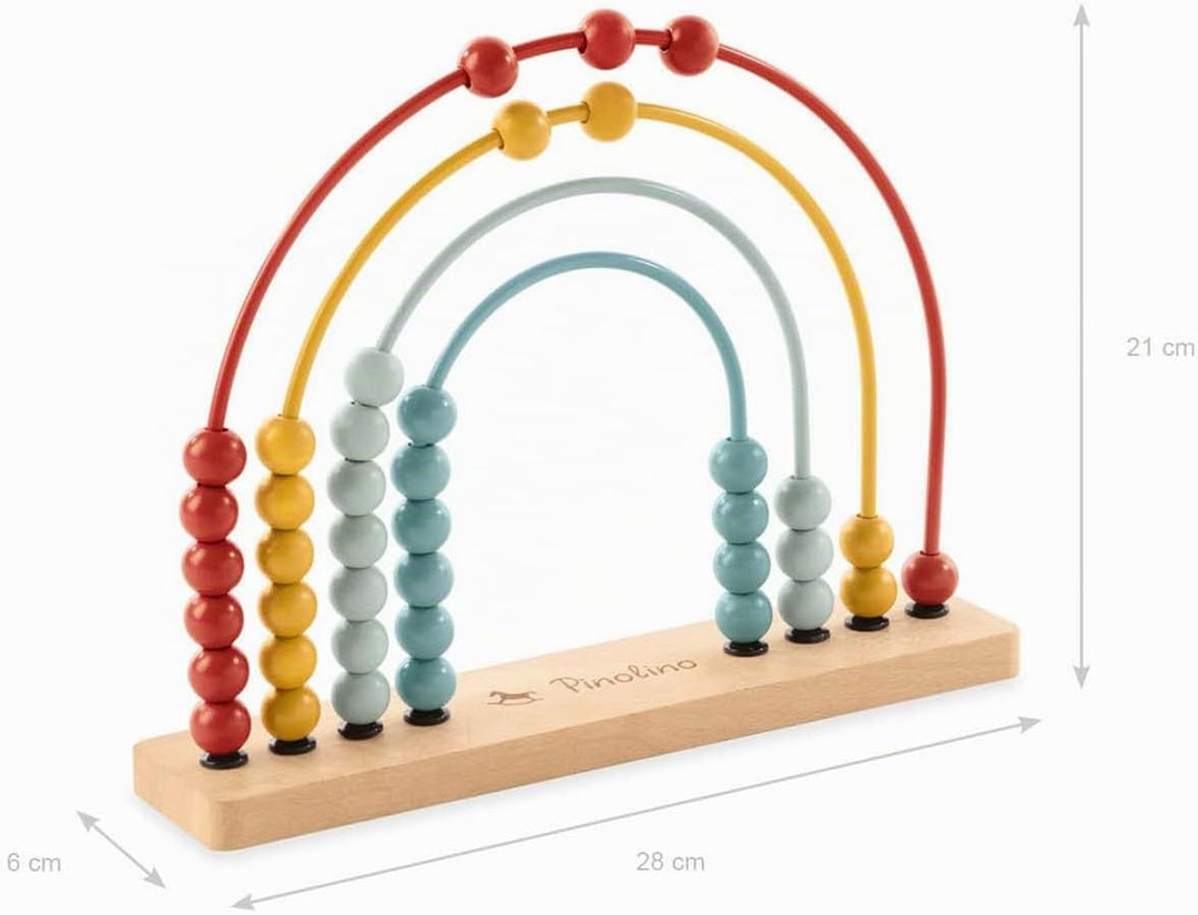 PINOLINO Kinderträume 348494 Abakus-Regenbogen