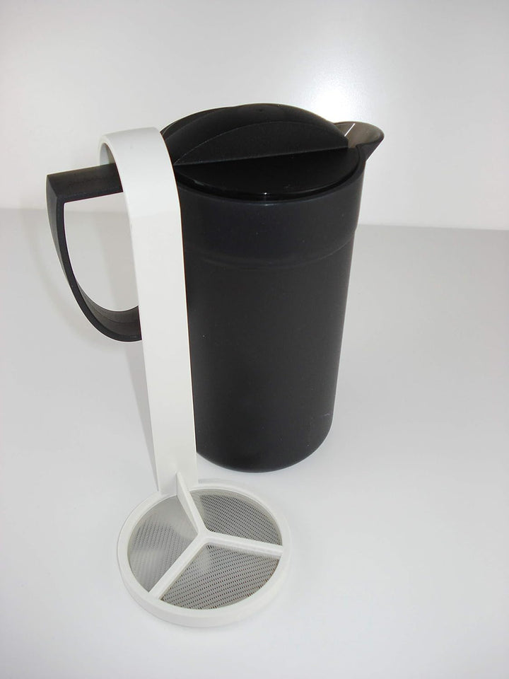 TUPPERWARE Exclusiv Crema Momenti 500 ml schwarz Milchschäumer Milchschaum P 19275