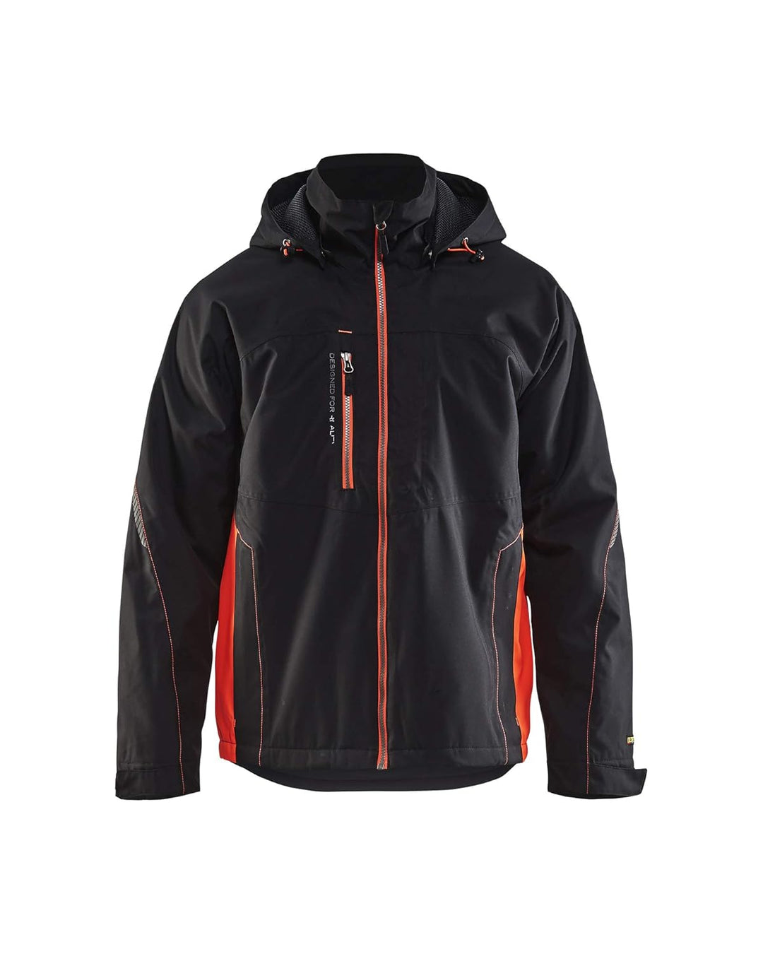 Blaklader 47901977 SCHELLENJACKET , schwarz/rot, grootte XS Black / High Red XS, Black / High Red XS