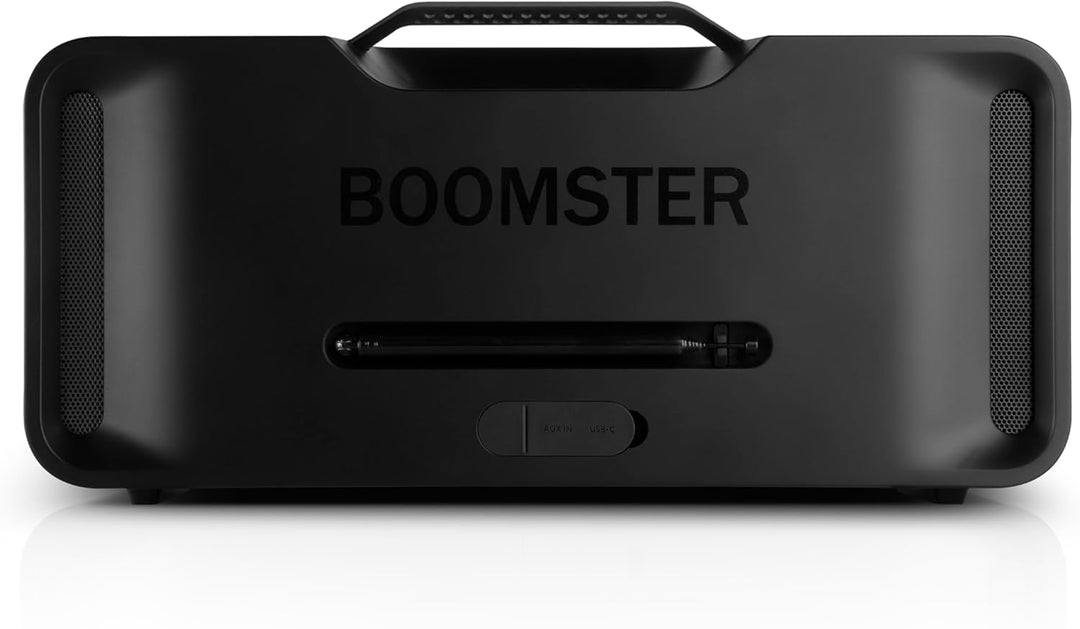 Teufel BOOMSTER 4 Robuster Bluetooth Lautsprecher mit 2.1-Stereo-System Soundsystem DAB+ und FM-RDS-