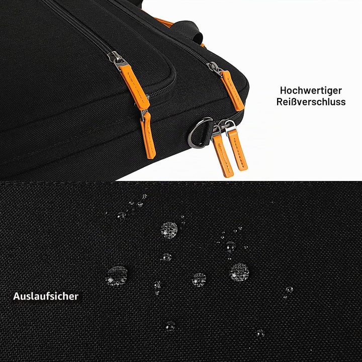 DOMISO Laptoptasche 18 Zoll Wasserabweisend Business Aktentasche Herren Laptop Schultertasche Notebo