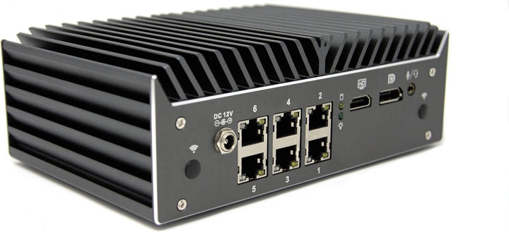Protectli Vault Pro VP4670-6 Port, Firewall Micro Appliance/Mini PC - Intel i7, 2.5G Ports, DDR4 RAM