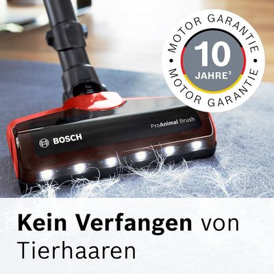 Bosch Akku-Staubsauger Unlimited 7 ProAnimal BKS711PET, kabelloser Tierhaar-Staubsauger, beutellos,