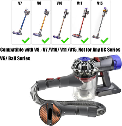 Italdos Haarbürste für Hunde, Katzen, kompatibel mit Dyson V7 V8 V10 V11 V15 V6 Saugbürste mittel, k