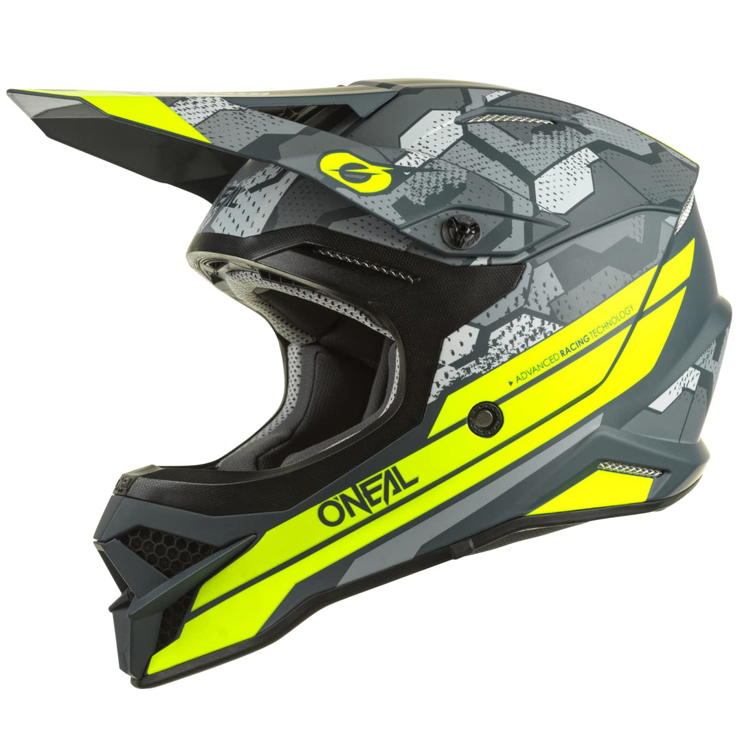 O'NEAL | Motocross-Helm | MX Enduro | ABS-Aussenschale, erfüllt die Normen ECE 22-05, DOT, AS/NZS &
