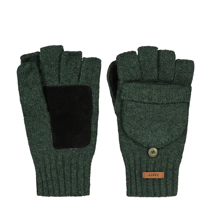 Barts Handschuhe Klapp-Fäustlinge Haakon Bumgloves M Olive, M Olive