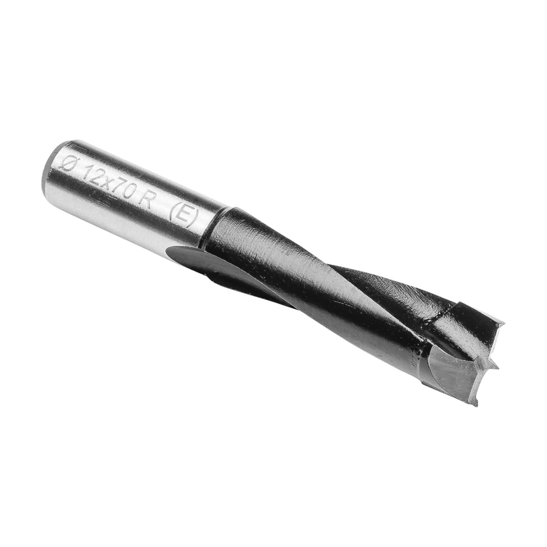 ENT 22368 Dübelbohrer HW, Schaft (S) 10 mm, Durchmesser (D) 12 mm, NL 35 mm, SL 30 mm, L 70 mm, Rech