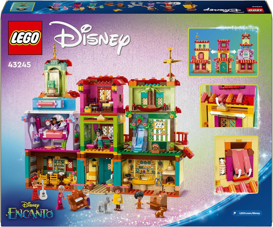 Lego ǀ Disney Encanto Das magische Haus der Madrigals, Puppenhaus für Kinder mit der Spielfigur Mira
