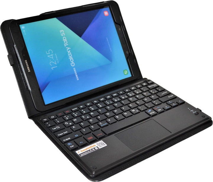 MQ für Galaxy Tab S3 9.7 - Bluetooth Tastatur Tasche mit Multifunktions-Touchpad für Samsung Galaxy