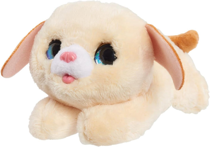 Just Play furReal Newborns Welpe, interaktives Haustier, Kleiner Plüschwelpe mit Soundeffekten und B