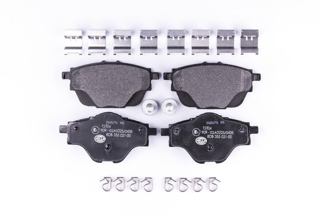 HELLA PAGID 8DB 355 021-001 Bremsbelagsatz - T2304 - Dicke/Stärke: 17.3mm - Bremssystem: Bosch - nic