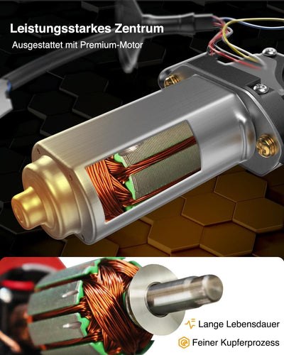 Frankberg Fensterheber mit Motor Hinten Links Kompatibel mit Cherokee KJ SUV 2001-2008 55360035AA