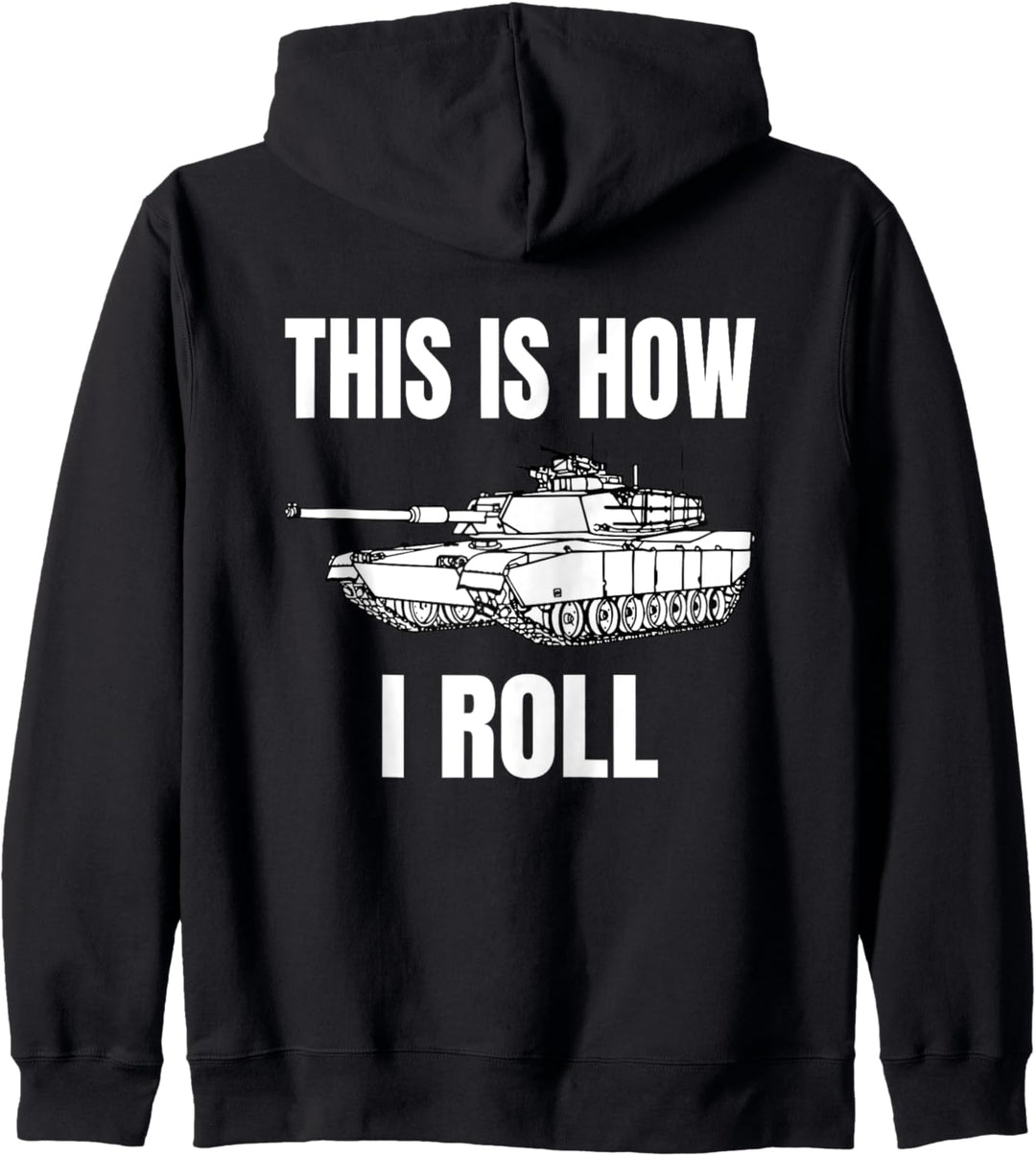 This Is How I Roll Panzer Panzerfahrer Militär WW2 Kapuzenjacke