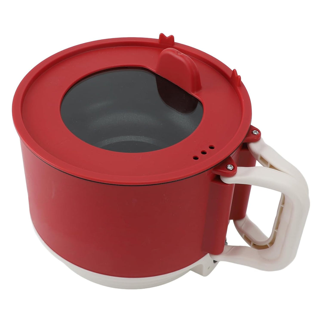 Tragbarer Elektrischer Kochtopf, Multifunktionaler Kleiner Antihaft-Kocher, 1,8 L Fassungsvermögen,