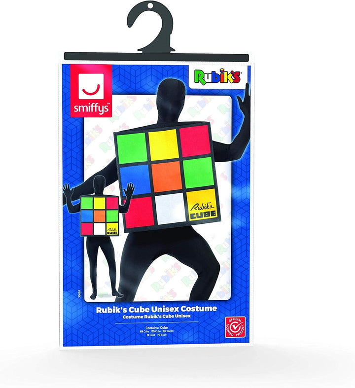 Smiffys Zauberwürfel-Kostüm für Erwachsene Einheitsgrösse, Einheitsgrösse