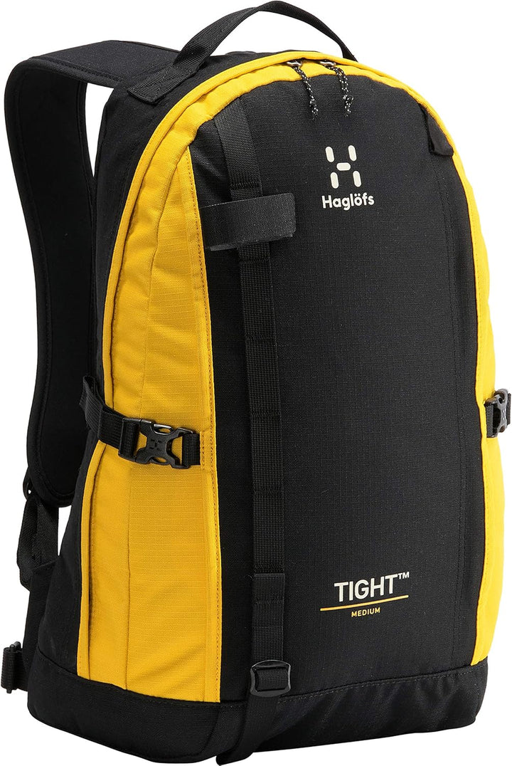 Haglöfs Unisex Tight Medium Rucksack (1er Pack), 4ma-true Black/Pumpkin Yellow