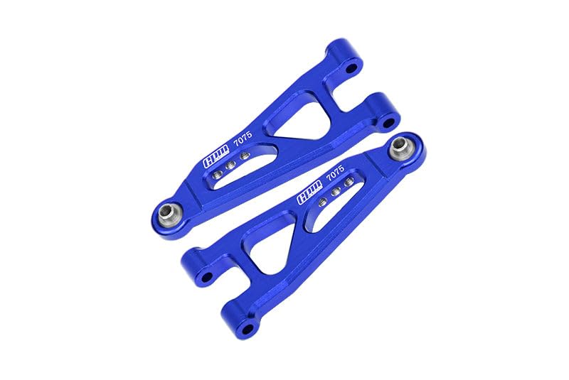 GPM Aluminium 7075 Alloy Front Lower Suspension Arms for Arrma 1/14 Mojave GROM MEGA 380 Brushed 4X4