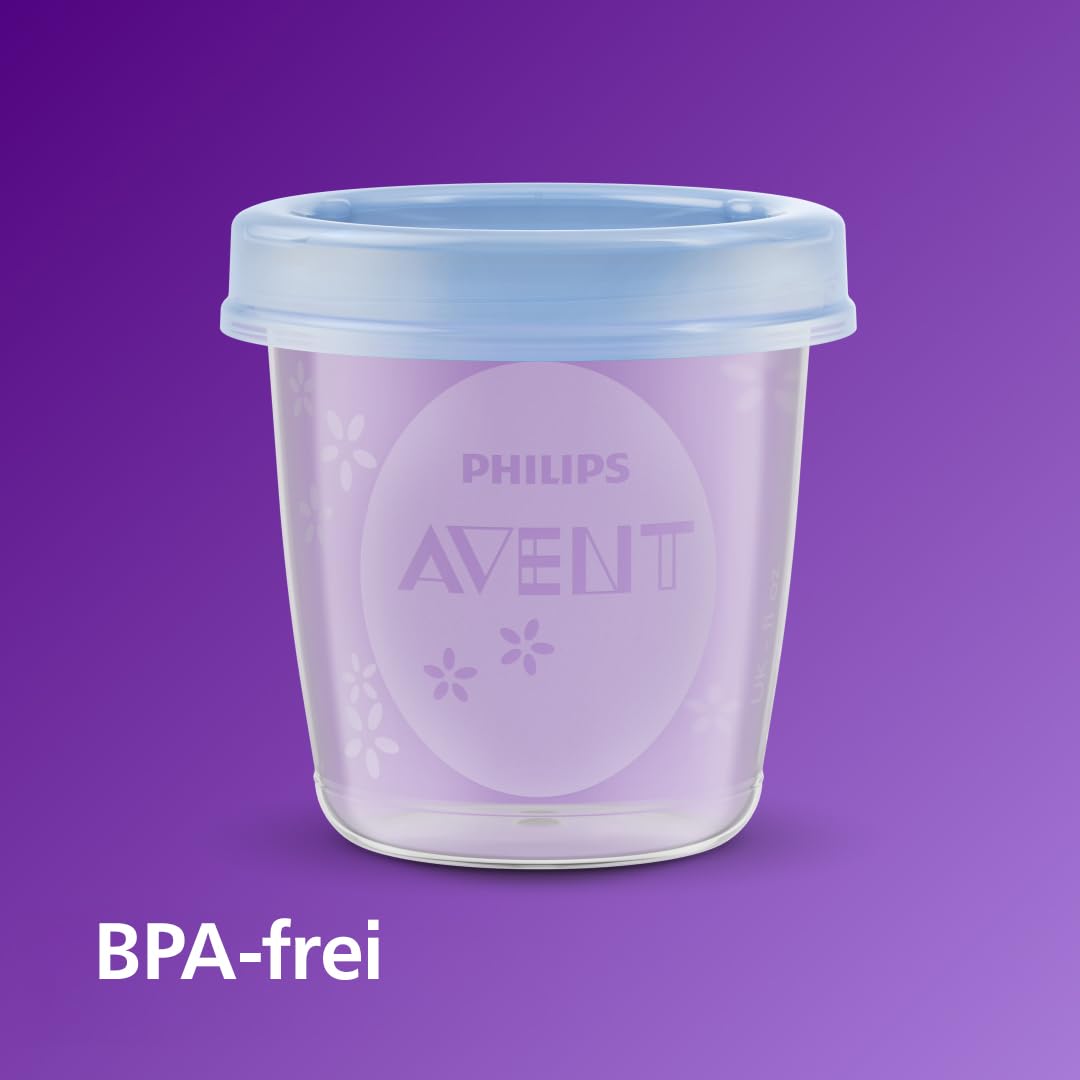 AVENT Nahrungs-Mehrwegbecher (Modell SCF721/20) Aufbewahrungssystem, Aufbewahrungssystem