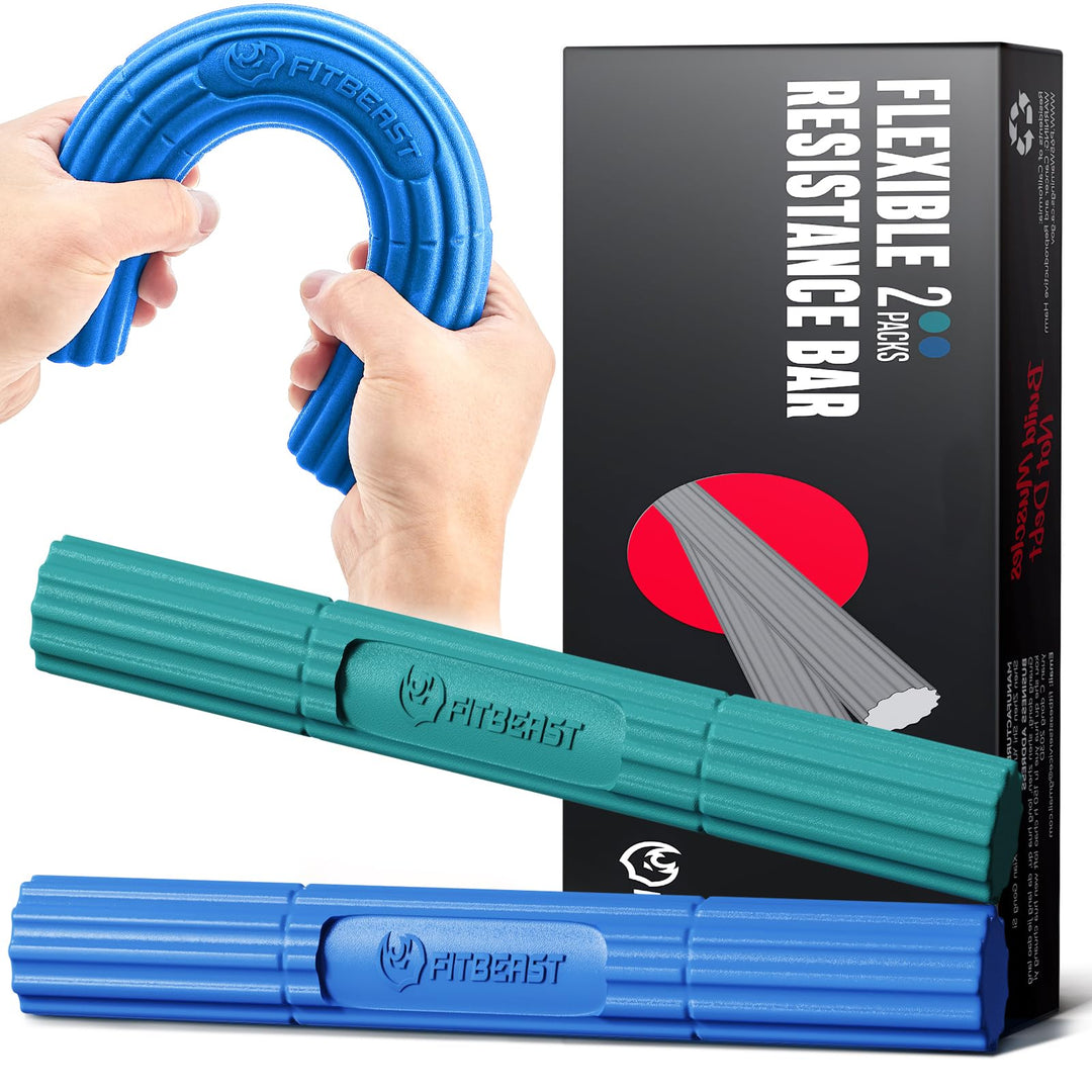 FitBeast Flex Therapy Bar, Tennisarm Therapie Bar - Ideal zur Linderung von Sehnenscheidenentzündung