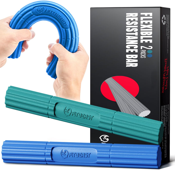 FitBeast Flex Therapy Bar, Tennisarm Therapie Bar - Ideal zur Linderung von Sehnenscheidenentzündung