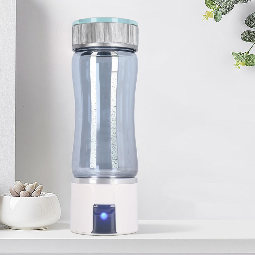 Tonysa Wasserstoff-Wasserflasche, 300 Ml, 3000 PPB Wasserstoff-Wasser-Ionisator, Tragbar für Zuhause