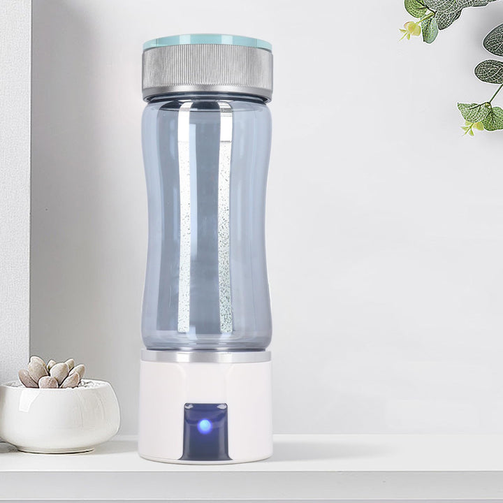 Tonysa Wasserstoff-Wasserflasche, 300 Ml, 3000 PPB Wasserstoff-Wasser-Ionisator, Tragbar für Zuhause