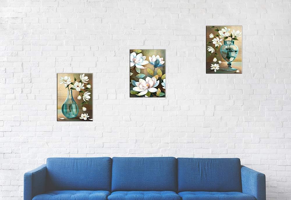 Piy Painting Leinwand Das Glück kommt mit blühenden Blumen Orchidee Wandbilder Bilder und Kunstdruck