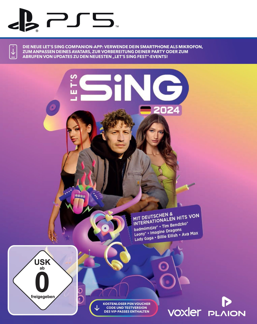 Let's Sing 2024 German Version (PlayStation 5) PlayStation 5 Standard, PlayStation 5 Standard